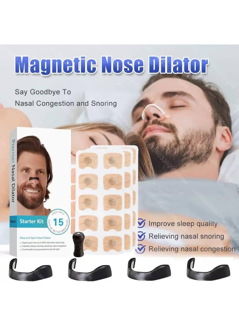 Nose Nasal Expander (15Pieces) – Medical-Grade Silicone Nasal Dilators for Kids & Adults – Enhance Breathing, Reduce Snoring, and Boost Performance - Image 2